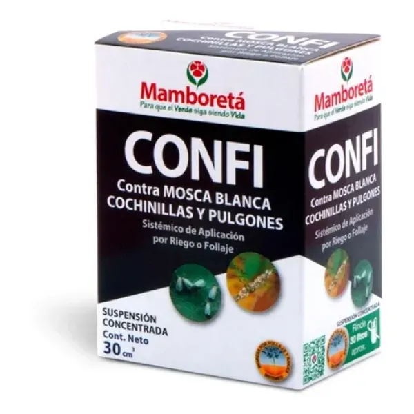 Confi Mamboreta Mosca Blanca Pulgones Cochinilla Trips 30cc