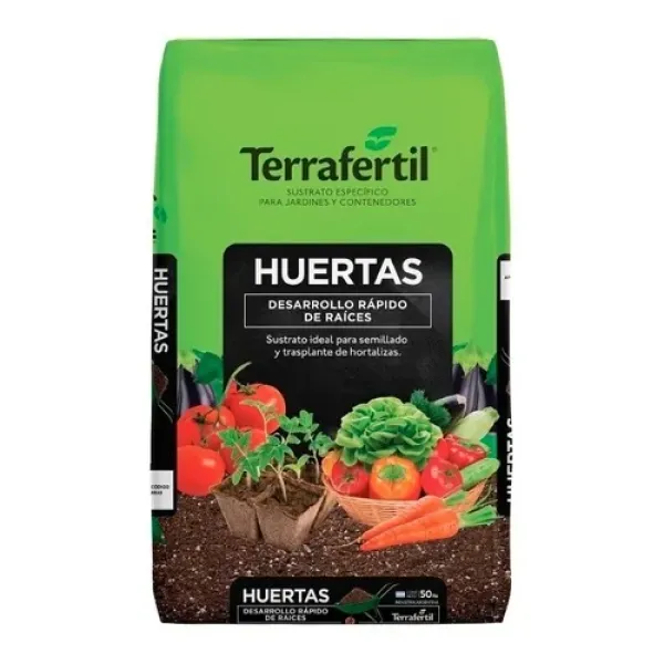 Sustrato Huertas Terra Fértil 50lts