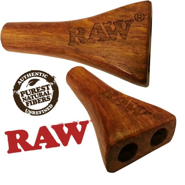 Raw Boquilla Doble Madera Original